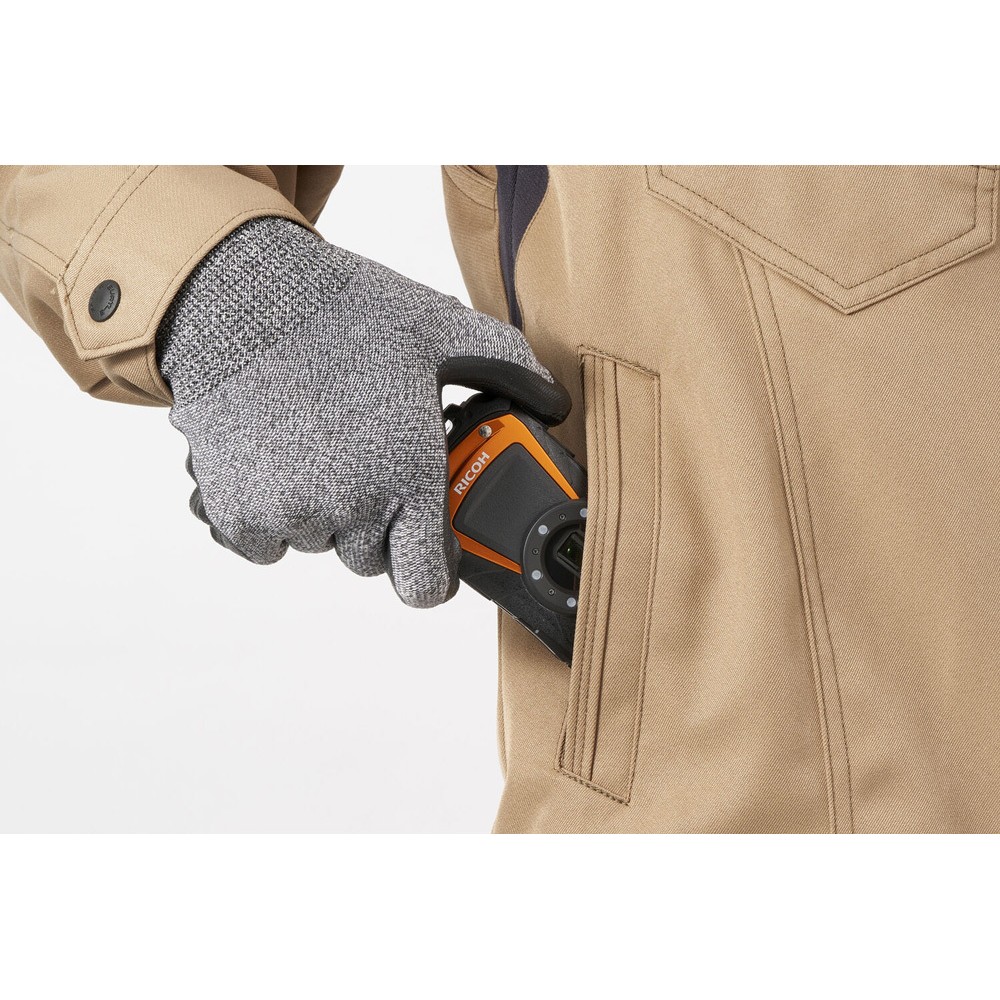 Фотоаппарат Ricoh WG-80 водонепроницаемый оранжевый/черный