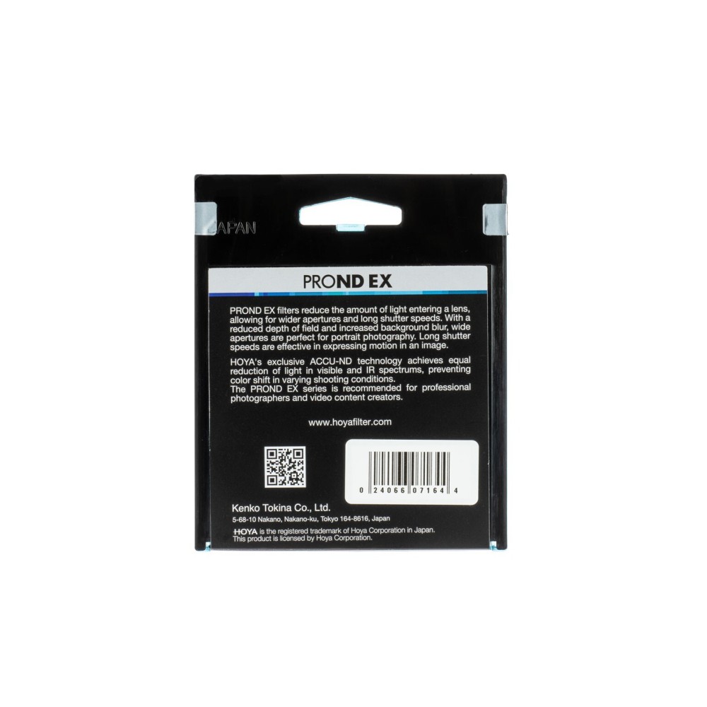 Светофильтр Hoya PROND EX 64 нейтрально-серый 72mm
