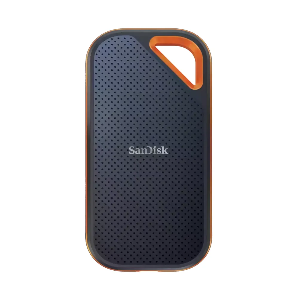 Внешний накопитель SanDisk Extreme PRO Portable SSD V2 USB 3.2 Gen2x2 Type-C 2TB, R/W 2000/2000 МБ/с
