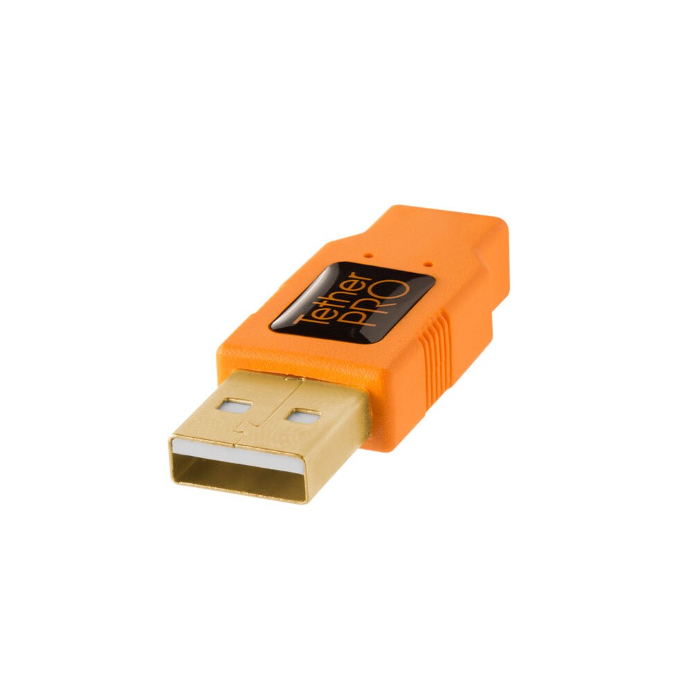 Кабель Tether Tools TetherPro USB 2.0 to Micro-B 5-Pin 4.6m Orange [CU5430ORG]