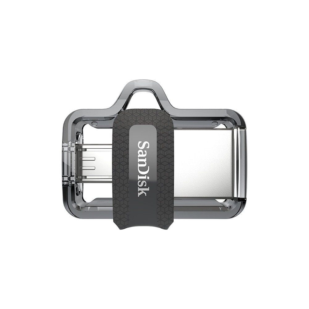 Флеш-накопитель SanDisk Ultra Dual Drive m3.0 USB-A/Micro B 64GB, R 130 МБ/с