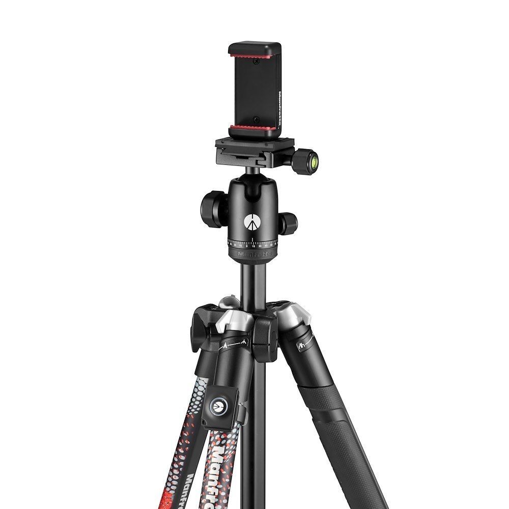 Штатив Manfrotto Element II MKELMII4RMB-BH алюминиевый с держателем для смартфона