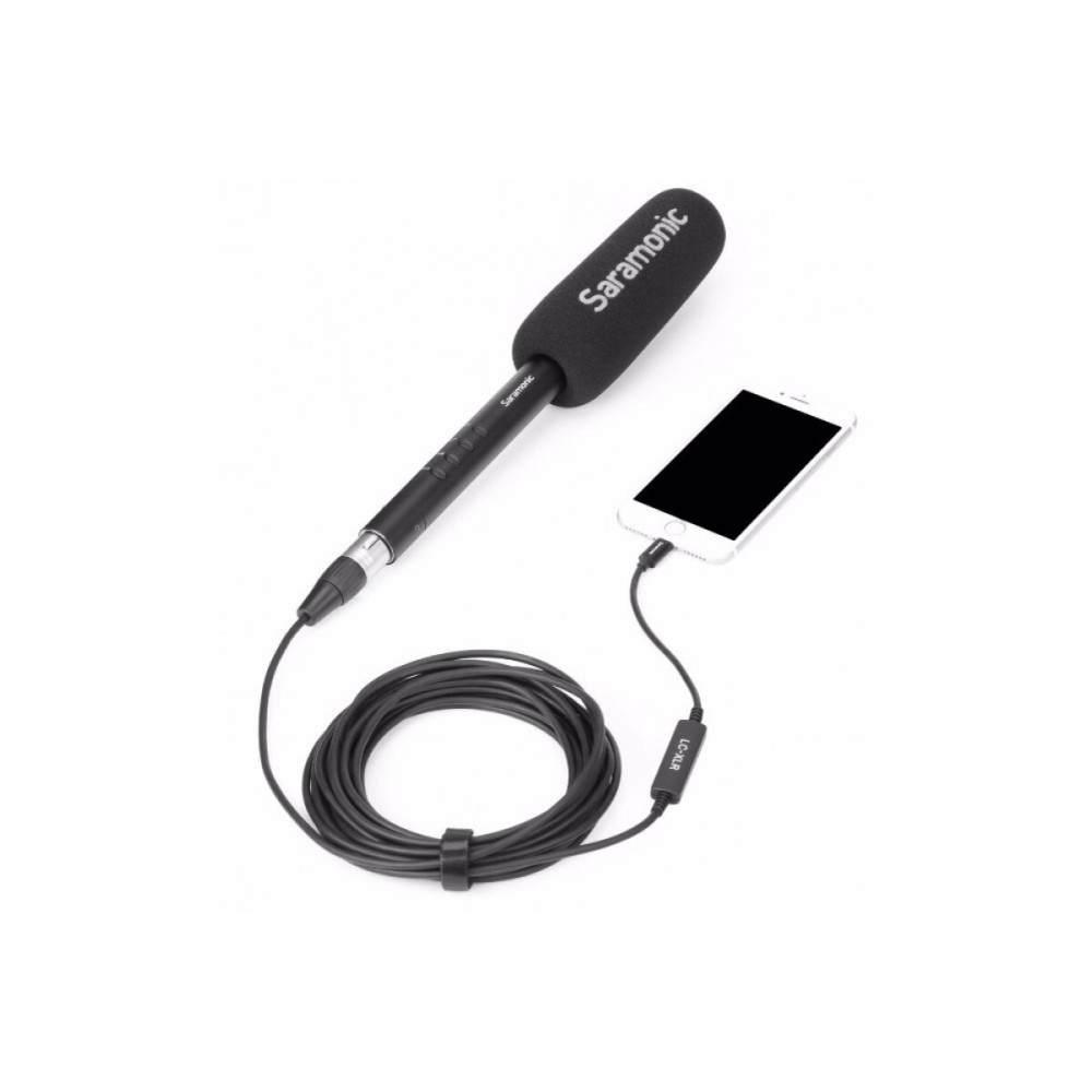 Кабель Saramonic LC-XLR с XLR на Lightning для микрофонов, длина 6 м