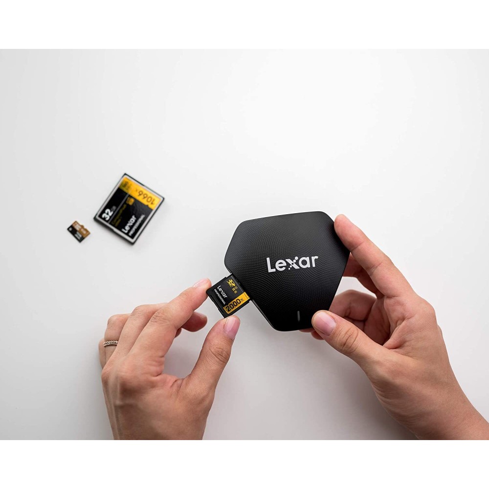 Картридер Lexar Multi-Card 3-in-1 USB 3.1 Type-C reader