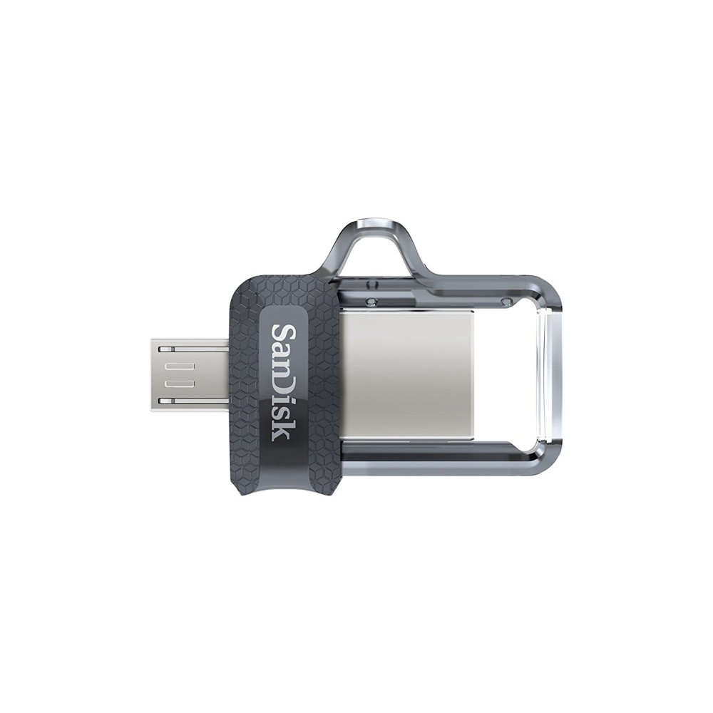 Флеш-накопитель SanDisk Ultra Dual Drive m3.0 USB-A/Micro B 256GB, R 130 МБ/с