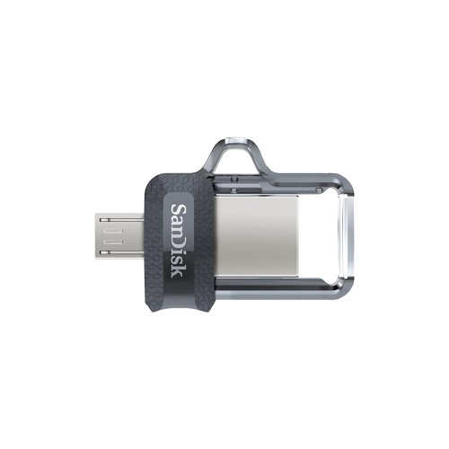 Флеш-накопитель SanDisk Ultra Dual Drive m3.0 USB-A/Micro B 256GB, R 130 МБ/с