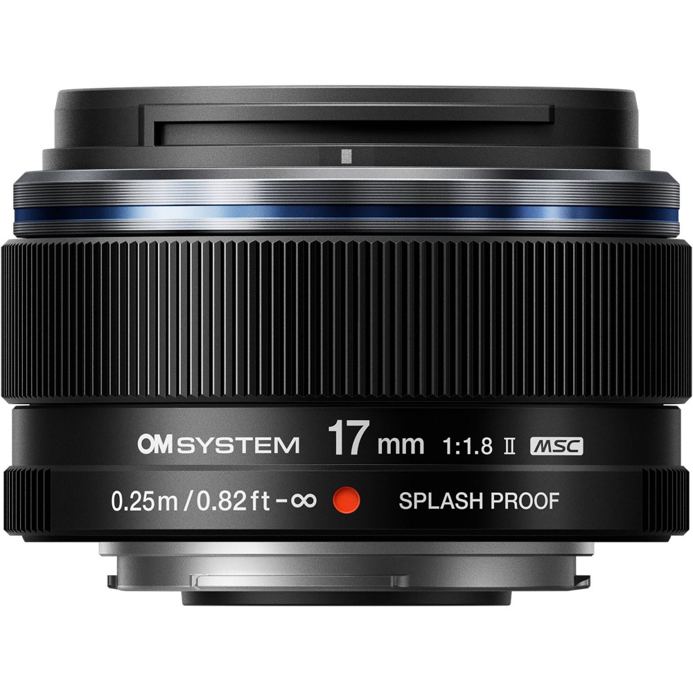 Объектив OM System M.Zuiko Digital 17mm F1.8 II черный