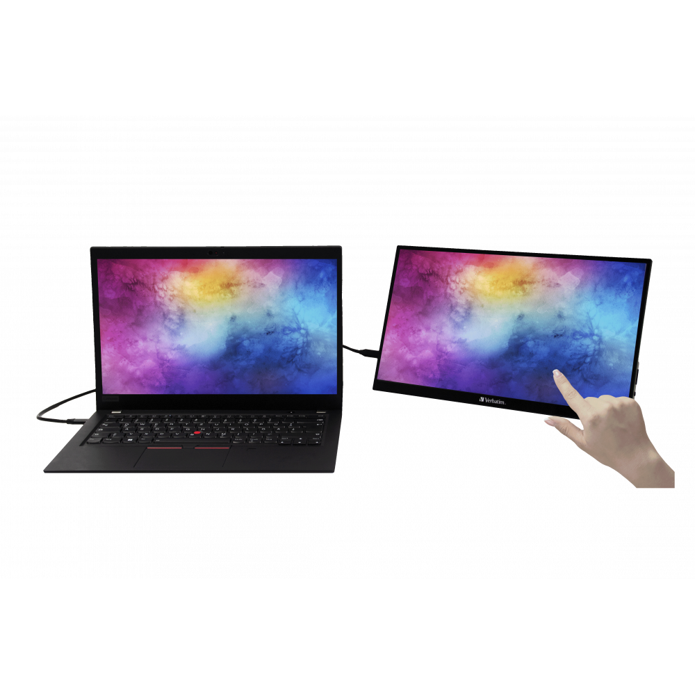 Портативный сенсорный монитор Verbatim PMT-14 Portable Touchscreen Monitor 14" Full HD 1080p