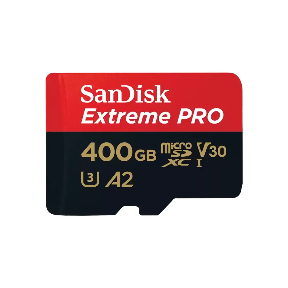 Карта памяти SanDisk Extreme Pro microSDXC 400GB UHS-I U3 V30 A2, R/W 170/90 МБ/с