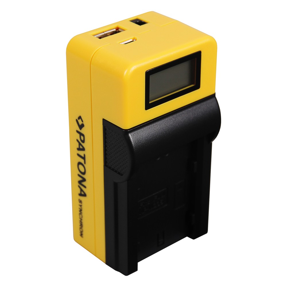 Зарядное устройство Patona Synchron USB для аккумулятора NP-F550