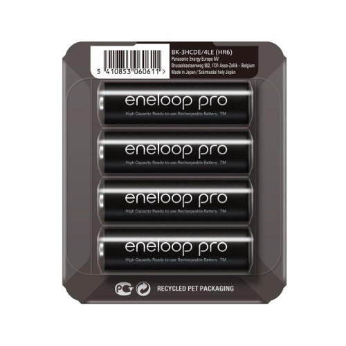 Аккумулятор Panasonic Eneloop Pro BK-3HCDE/4LE 2450 mAh 4шт AA