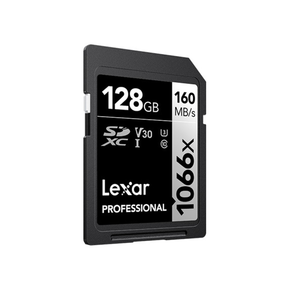 Карта памяти Lexar Professional 1066x Silver SDXC 128GB UHS-I U3 V30, R/W 160/120 МБ/с