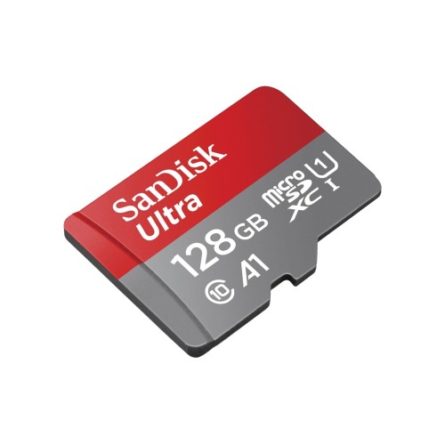 Карта памяти SanDisk Ultra microSDXC 128GB UHS-I U1 V10 A1, R 140 МБ/с