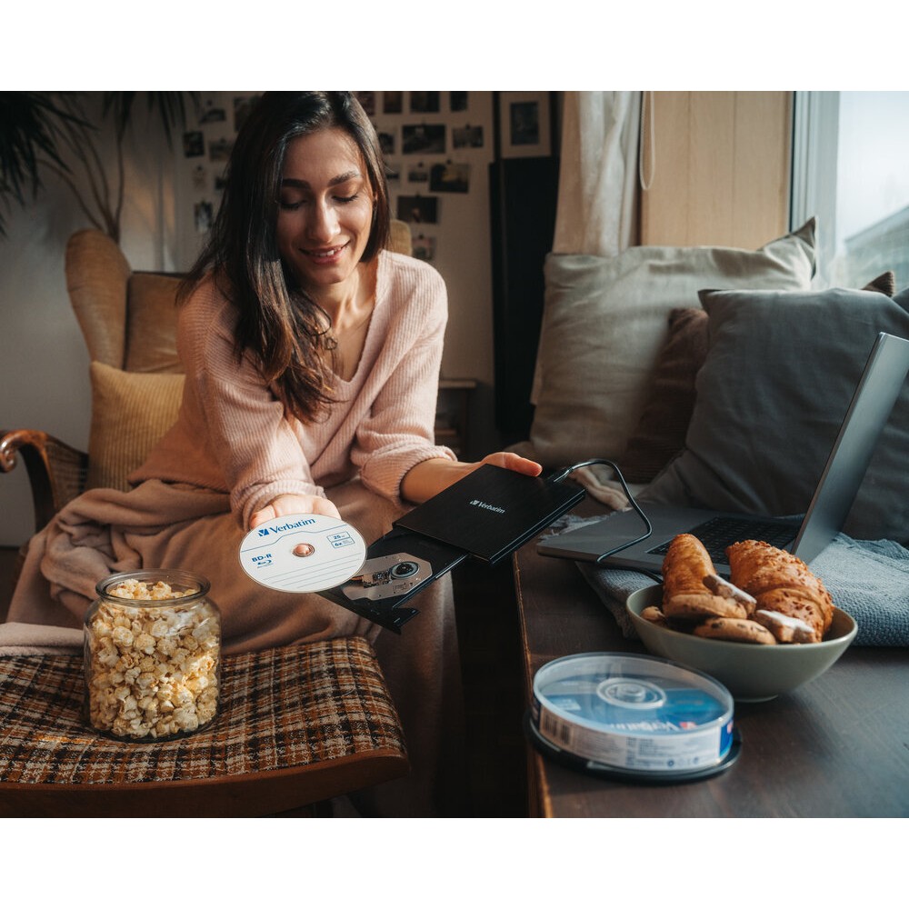 Оптический диск Verbatim BD-R SL 25GB 6X HardCoat, Spindle, 10 шт