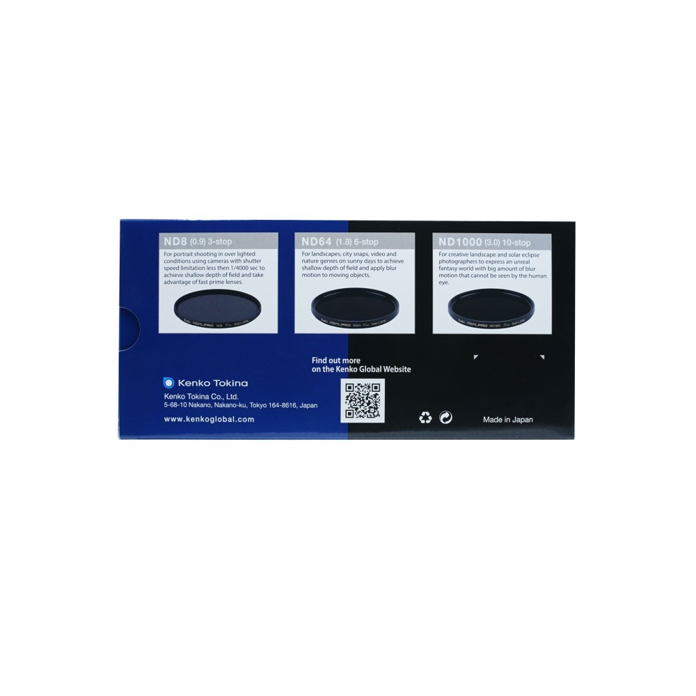 Светофильтры Kenko REALPROND Kit 8/64/1000 комплект 58mm
