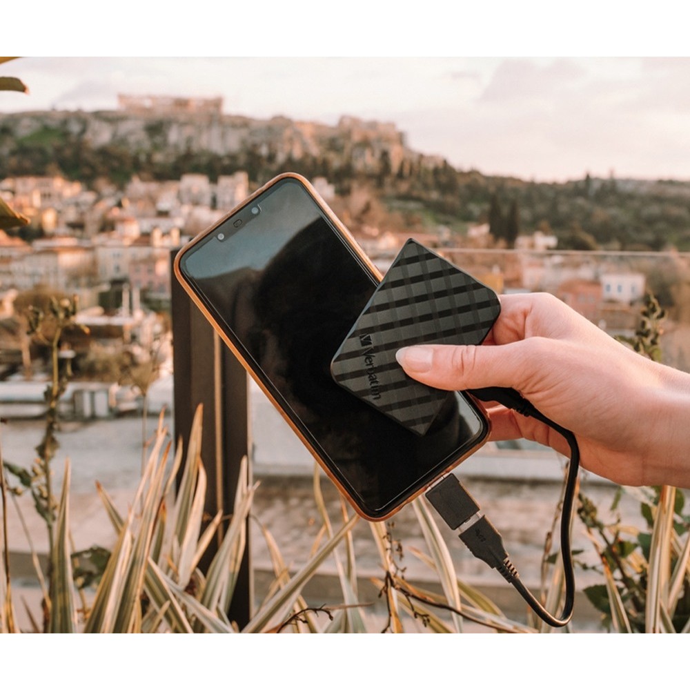 Внешний накопитель Verbatim Store 'n' Go mini SSD USB 3.2 Gen1 1TB, R/W 450/450 МБ/с