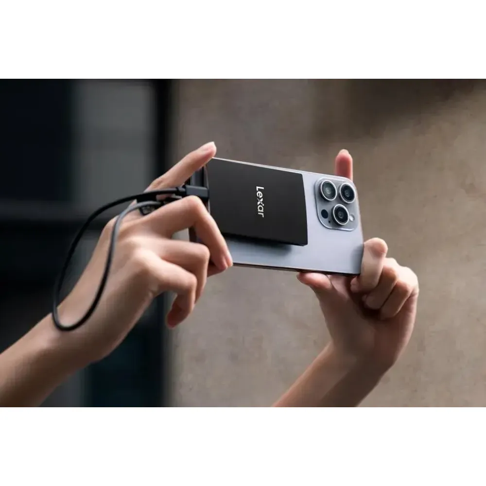 Внешний накопитель Lexar SL500 Portable SSD Magnetic Set USB 3.2 Gen 2x2 2TB, R/W 2000/1800 МБ/с