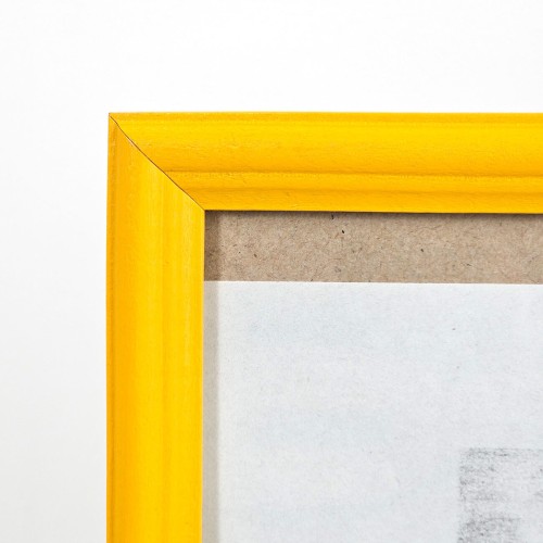 Фоторамка 24x30, дерево/стекло, жёлтый (804150)