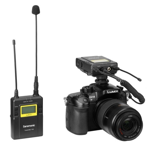 Микрофон петличный Saramonic Umic-M2 с кабелем 19 см, разъем 3,5 мм TRS