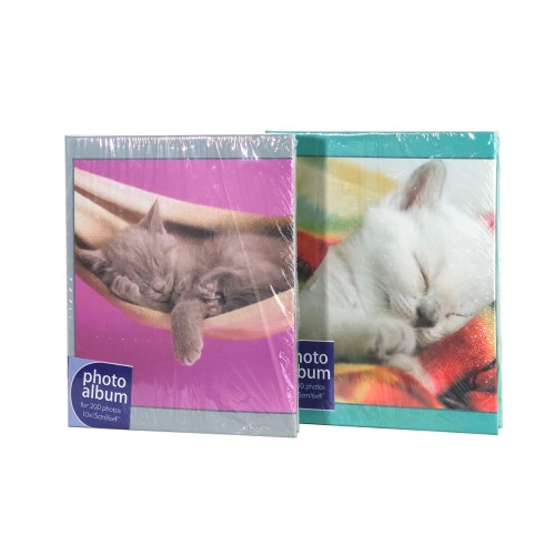 Фотоальбом Innova Slip-in Cuties 10x15 на 200 фото, в ассортименте (Q5903686)