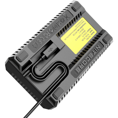 Зарядное устройство Nitecore FX2 PRO USB Charger для 2x аккумуляторов NP-T125
