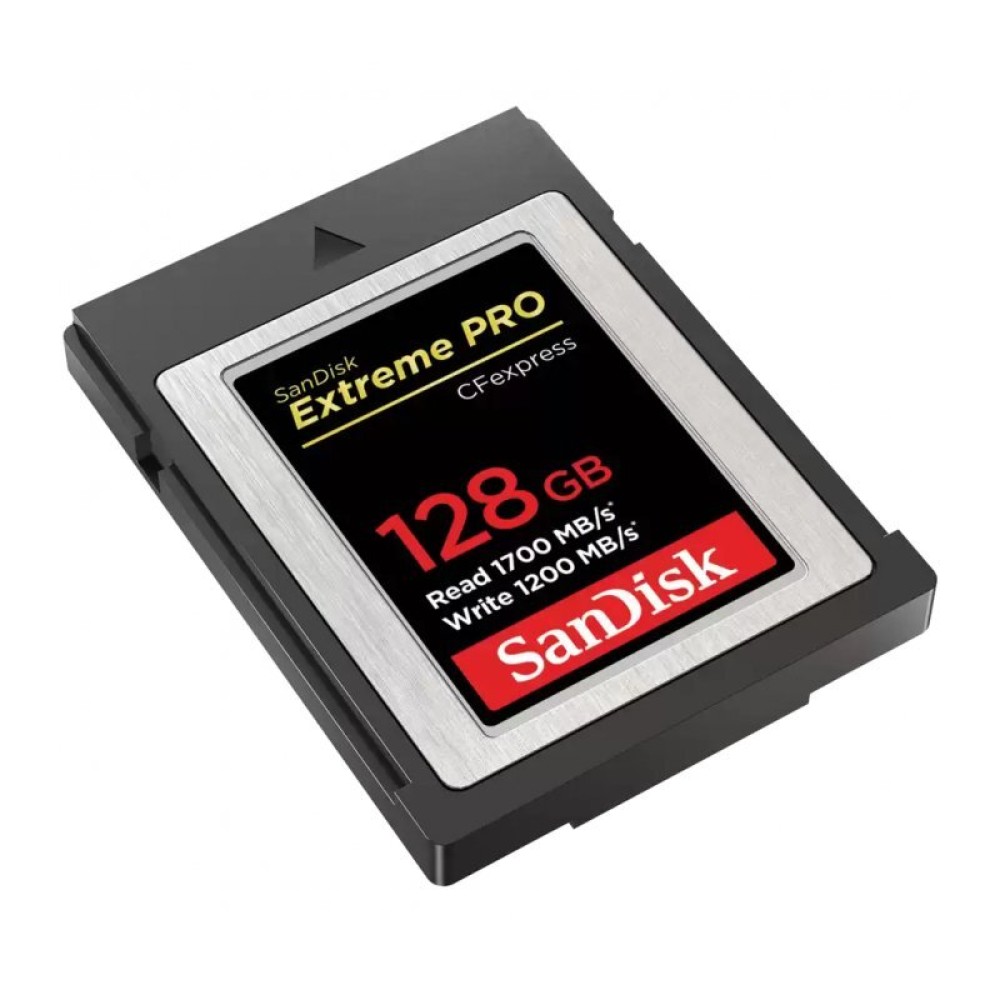 Карта памяти SanDisk Extreme Pro CFexpress Type B 128GB, R/W 1700/1200 МБ/с