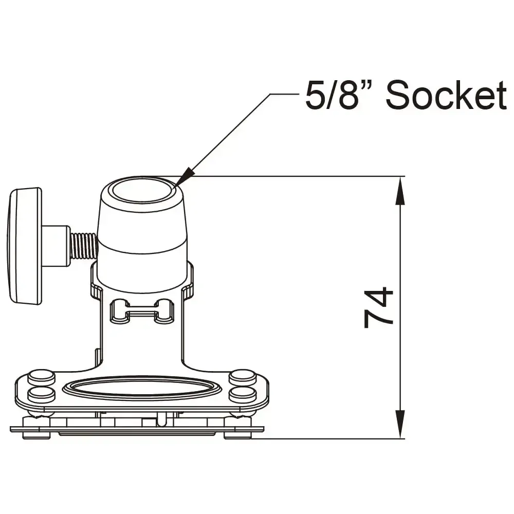 Зажим Kupo KCP-350 Mini Alli Clamp серебристый