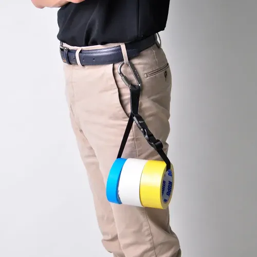 Держатель Kupo GT-2540BN Gaffer Tape Holder Strap с карабином коричневый