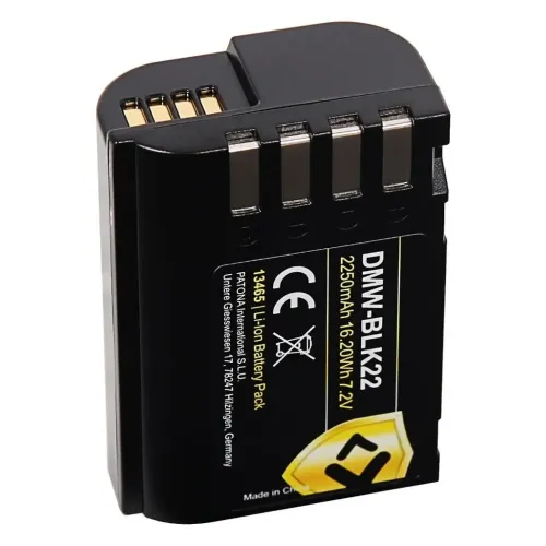 Аккумулятор Patona Protect аналог Panasonic DMW-BLK22