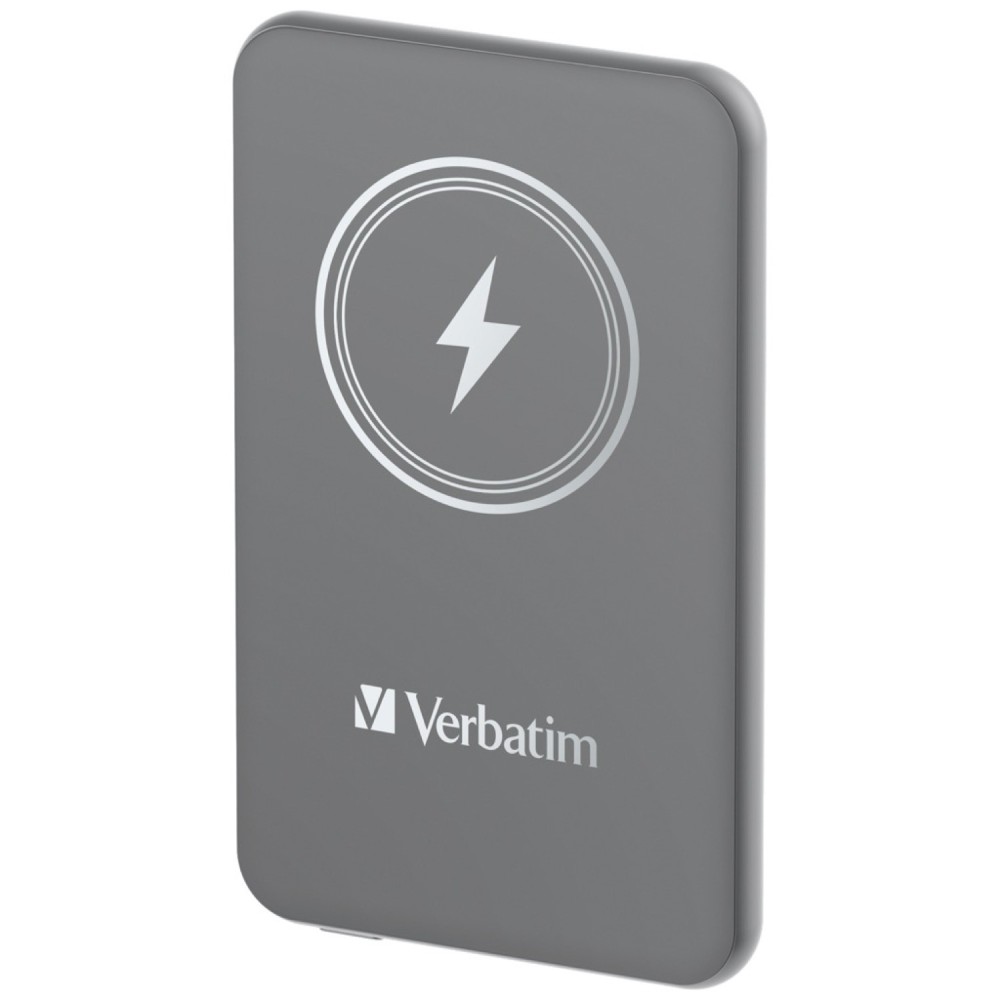 Портативный аккумулятор Verbatim Charge‘n’Go Power Bank 5000 мАч с беспроводной зарядкой, серый