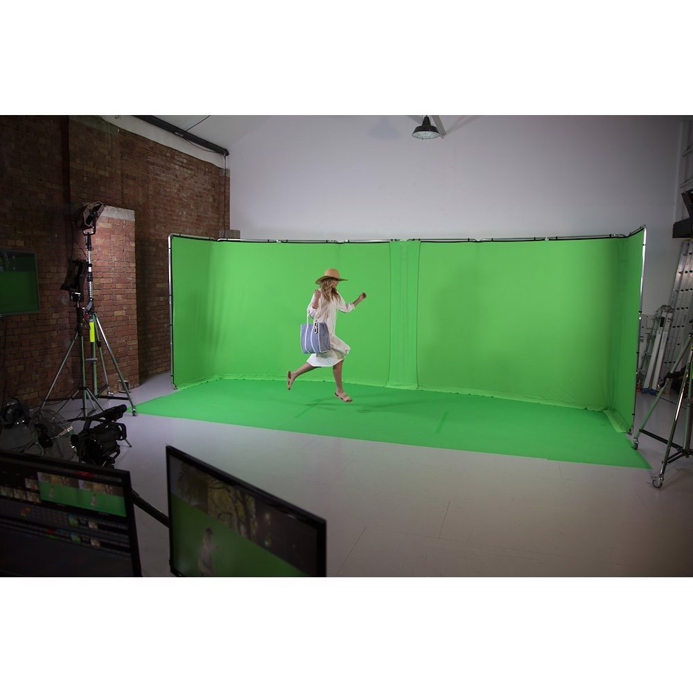 Фон виниловый Lastolite LL LB7781 2,75х6 м, хромакей зелёный