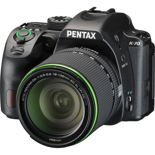Фотоаппарат Pentax K-70 Kit DA 18-135WR Black