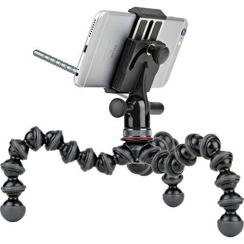 Штатив Joby GripTight PRO Video GorillaPod с держателем для смартфона и аксессуаров