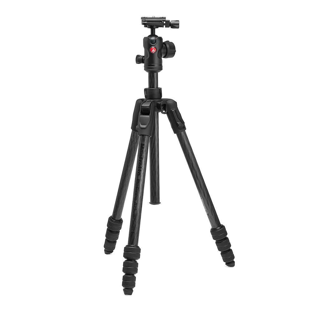 Штатив с головкой Manfrotto MKBFRTC4FB-BH Befree Advanced AS карбоновый с цанговыми замками
