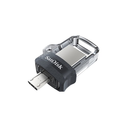 Флеш-накопитель SanDisk Ultra Dual Drive m3.0 USB-A/Micro B 32GB, R 130 МБ/с