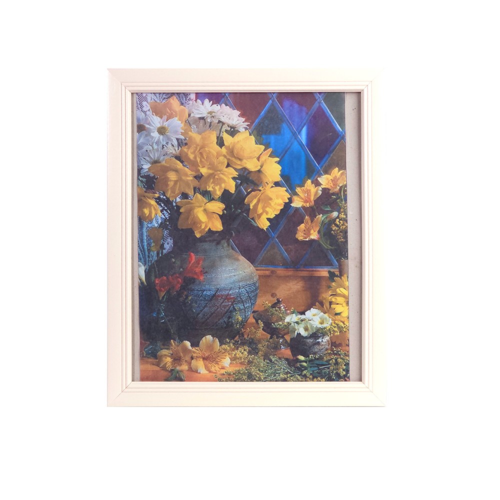 Фоторамка 24x30, дерево/стекло, белый (802100П)