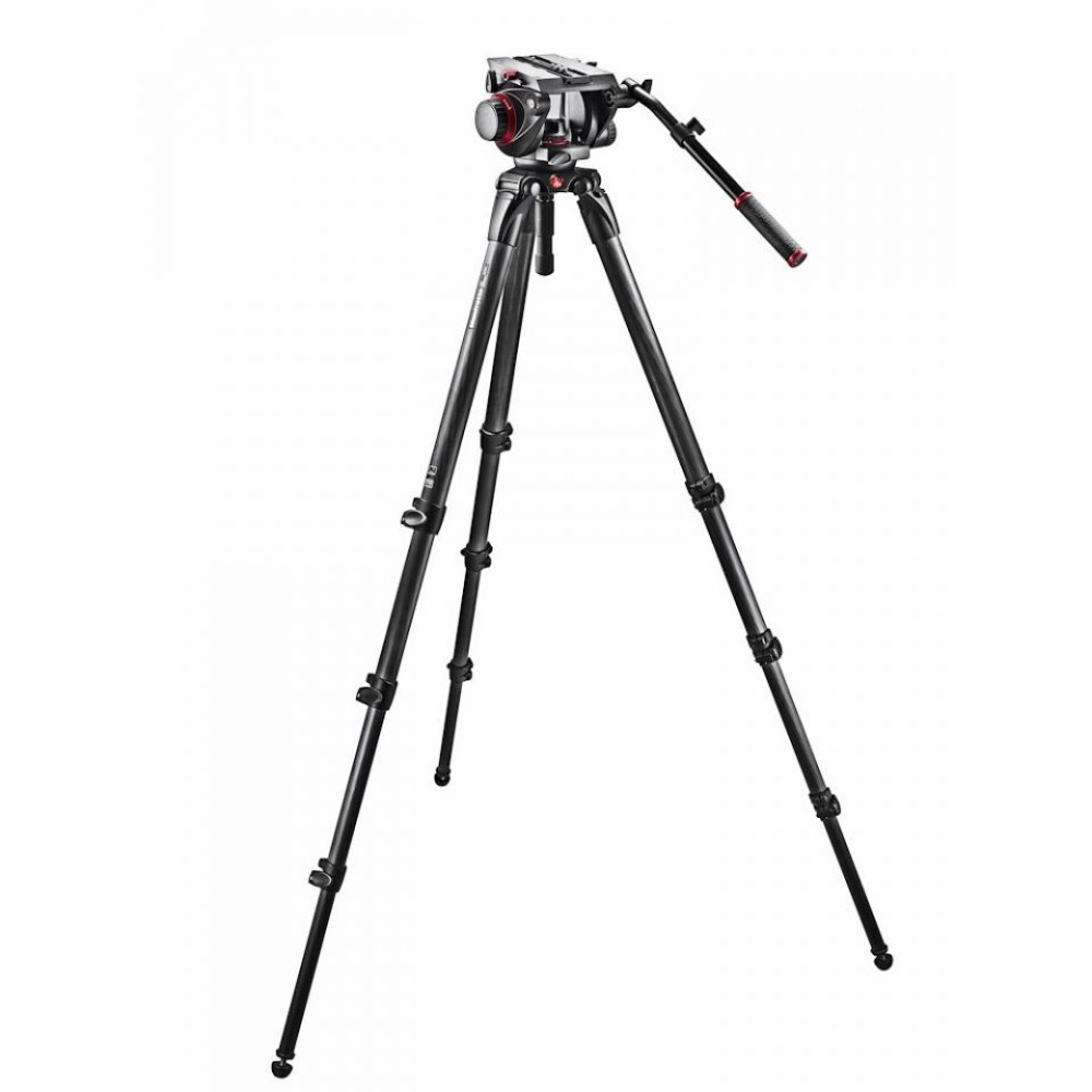 Видеоштатив Manfrotto 509HD,536K PRO SINGLE CF KIT 100