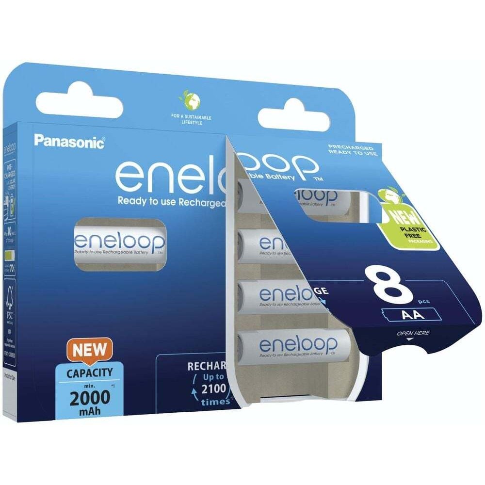 Аккумулятор Panasonic Eneloop BK-3MCDE/8HH 2000 mAh 8шт AA