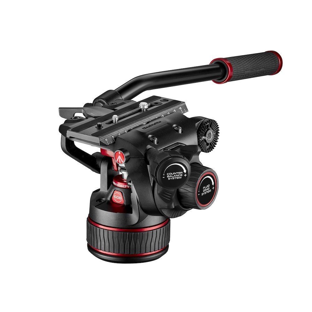 Видеоголова Manfrotto MVH608AH NITROTECH 608 FLUID VIDEO HEAD