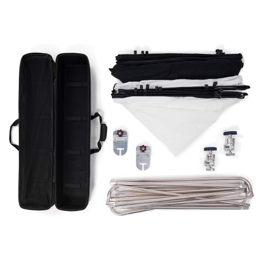 Комплект отражателей Manfrotto MLLC3301K Pro Scrim All In One Kit XL (3x3 м)