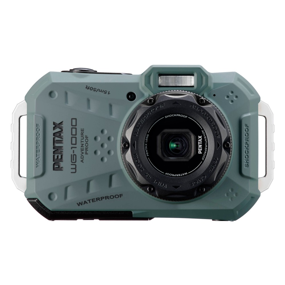 Фотоаппарат Pentax WG-1000 водонепроницаемый оливковый