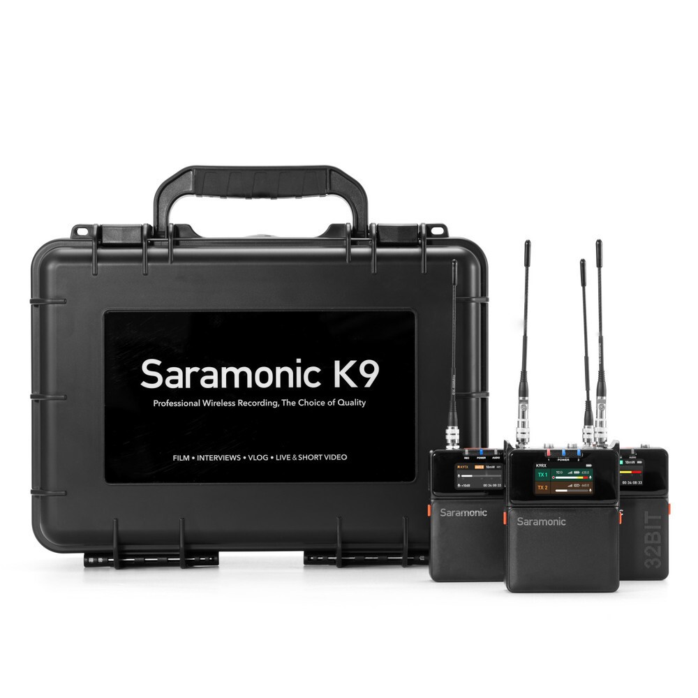 Радиосистема Saramonic K9 Kit RX+TX+TX приемник + 2 передатчика