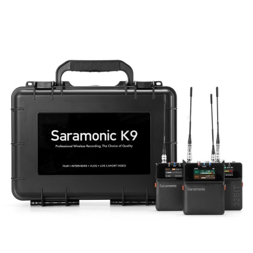 Радиосистема Saramonic K9 Kit RX+TX+TX приемник + 2 передатчика