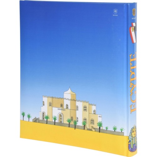 Фотоальбом Henzo Египет 28х30 на 60 стр., картон, синий (11.179.07)