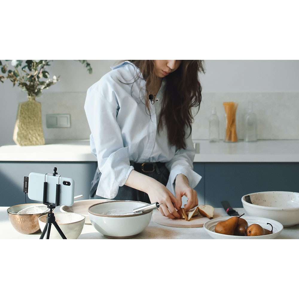 Аудиоинтрефейс Saramonic SR-EA2U USB-С для микрофона и наушников 3,5 мм