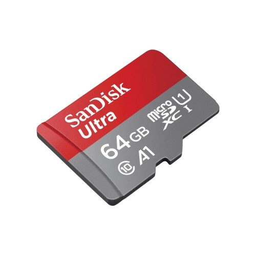 Карта памяти SanDisk Ultra microSDXC 64GB UHS-I U1 V10 A1, R 140 МБ/с