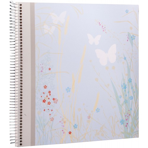 Фотоальбом Innova Meadow 28x29 на 60 стр., под уголки, картон, голубой (Q1503684)