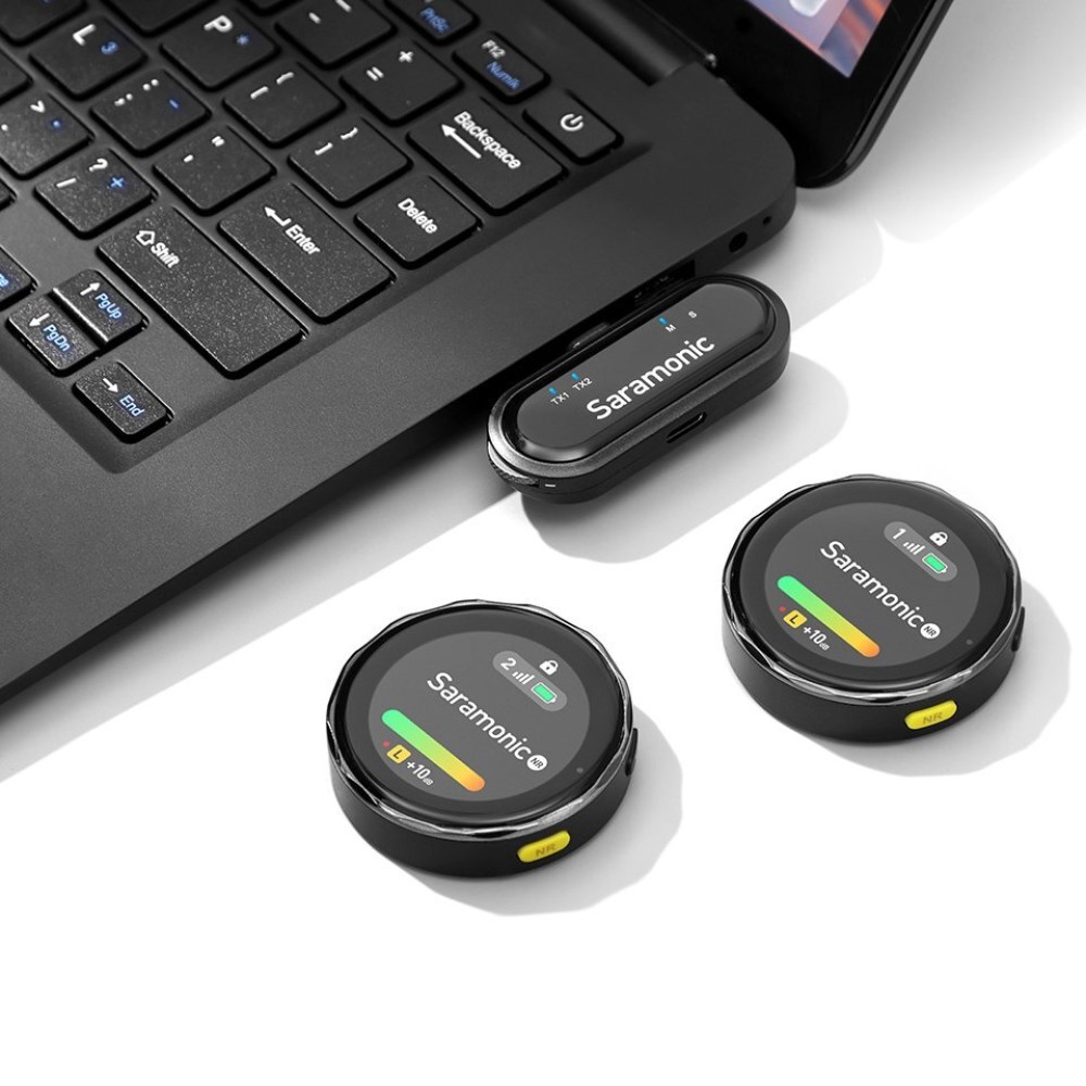 Радиосистема Saramonic BlinkMe U2 (TX+TX+RXUC+RXDi) 2,4 ГГц 2 приемника + 2 передатчика