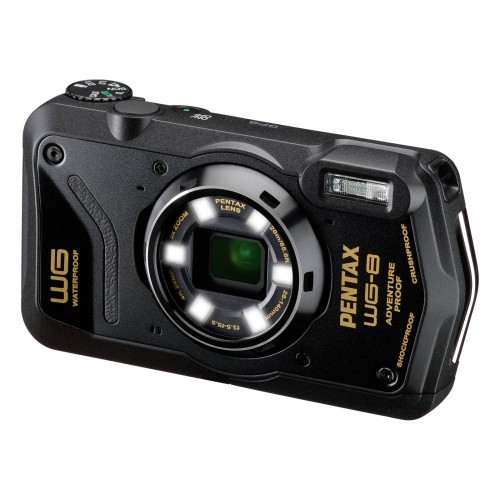 Фотоаппарат Pentax WG-8 водонепроницаемый черный