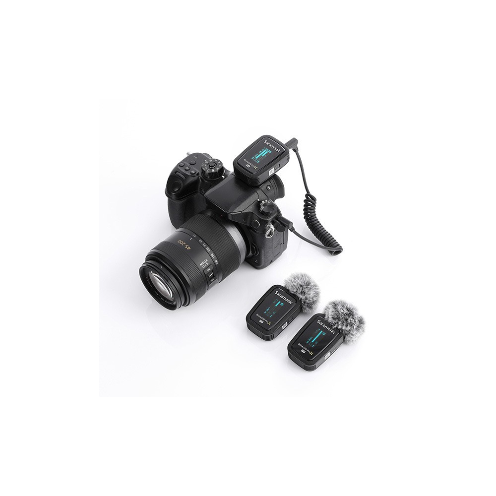 Радиосистема Saramonic Blink500 ProX B2 TX+TX+RX приемник + 2 передатчика, разъем 3,5 мм